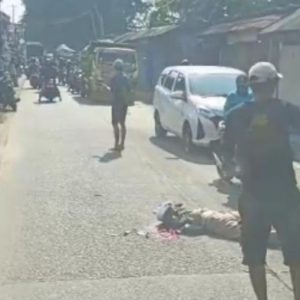 Buruh Asal Daerah Rajeg Tewas Tertabrak Truk Limbah