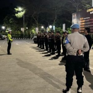 Apel Malam Polresta Tangerang untuk Menjaga Kamtibmas   