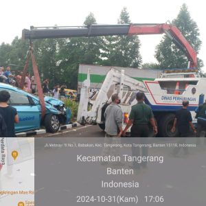 Menurut Kapolres Metro Tangerang Kota Data Korban Tabrak Kontener Ugal-Ugalan
