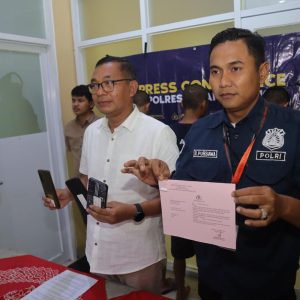 Polresta Tangerang Amankan Tiga Pengedar Narkoba Jenis Sabu