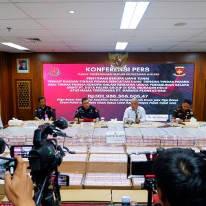 Penyitaan Uang Rp301 Miliar dalam Perkara Dugaan Tindak Pidana Pencucian Uang PT Duta Palma