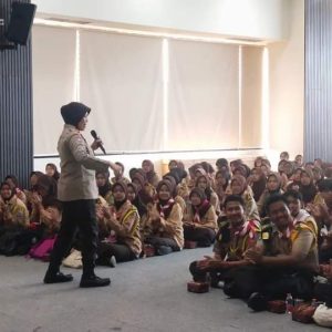 Polres Metro Tangerang Kota Berikan Pembekalan Kamtibmas untuk Pelajar dan Pramuka