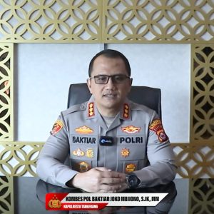 Himbauan, Kapolresta Tangerang Mengajak Semua Pihak Jaga Kondusifitas Pasca Pilkada
