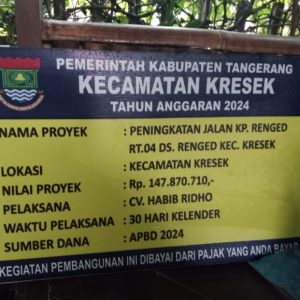 Proyek Paving Blok di Kp. Renged Dinilai Tidak Tepat Sasaran, Justru Menyebabkan Banjir