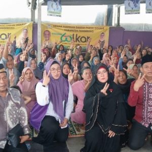 Tatap Muka Terakhir, Warga Matagara Solid Dukung Maesyal-Intan Calon Bupati dan Wakil Bupati Tangerang
