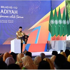 Presiden Prabowo Menghargai Peran Muhammadiyah dalam Membangun Bangsa dan Persatuan Indonesia