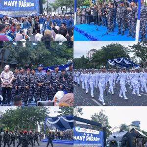 Surabaya, Kota Angkatan Laut: Wadan Kodiklatal Meriahkan Navy Parade di Hari Armada RI