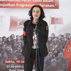 Tanpa Izin, Ketua GMNI Pacitan Dicatut dalam Poster Propaganda