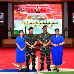 Wadan Kodiklatal Laksda TNI I Gung Putu Alit Jaya Resmi Sandang Bintang Dua