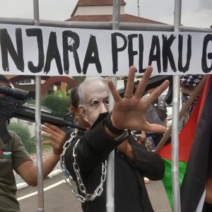Solidaritas Masyarakat Tangerang dan Jurnalis Peduli Palestina Desak Pemerintah RI Tangkap Netanyahu