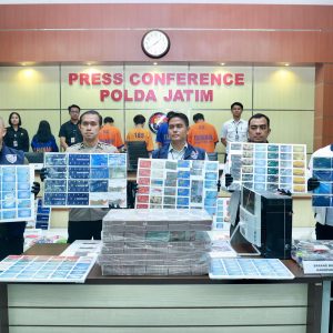 Wujudkan Asta Cita, Polda Jatim Berhasil Bongkar Judi Online dan TPPU Jaringan Internasional