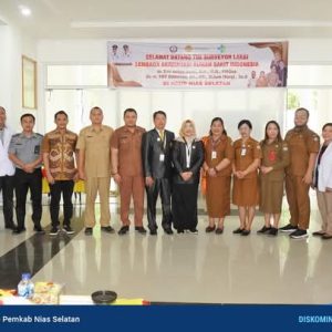Sekda Ikhtiar Duha Hadiri Survey Akreditasi RSUD Nias Selatan