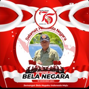 Peduli Untuk Pemuda,  Rasa Cinta Tanah Air Dalam Rangka HUT Bela Negara ke-76