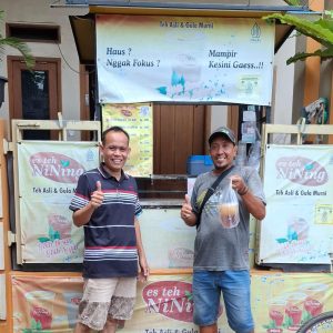 Mari kita meriahkan Jum’at Barokah bersama Es Teh Nining UMKM Mandiri Pasir Gadung!