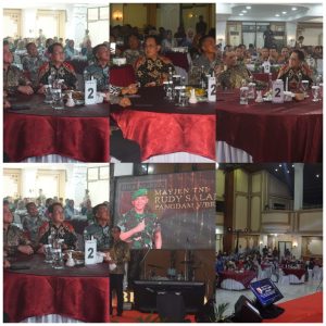 Inspektur Kodiklatal Hadiri Syukuran dan Doa Bersama Peringati HUT Kodam V/Brawijaya Ke-76