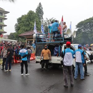 Polresta Tangerang Siap Amankan Aksi Unjuk Rasa Serikat Pekerja di Depan Kantor Bupati Tangerang