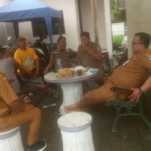 Kasi Tantrib Kecamatan Mauk Jaya berusaha semaksimal mungkin untuk menciptakan suasana yang aman dan nyaman dalam menyambut Natura