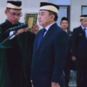 PJ. Bupati Tangerang, Lantik H. Soma Atmaja Menjadi Sekda Kabupaten Tangerang
