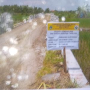 Disinyalir Terdapat Double Anggaran BK 2024 Untuk Pembangunan Jalan Pavingisasi JPD Katimojo-Bunyuk