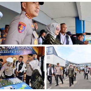 Tinjau Pelabuhan Ketapang, Kompolnas RI Apresiasi Pelaksanaan Ops Lilin Semeru Polresta Banyuwangi