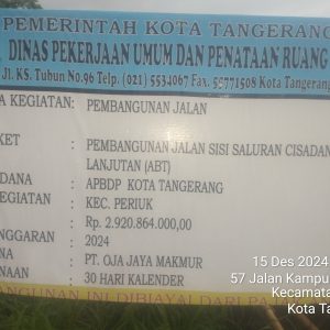 Diduga Tidak Mempunyai Rasa Kemanusiaan, Usaha Milik Warga Dibongkar Oleh Dinas PUPR Kota Tangerang
