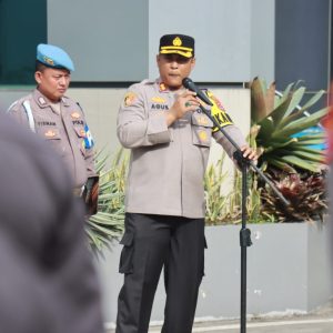 Wakapolresta Tangerang Pimpin Apel Pagi, Tekankan Pelayanan Maksimal kepada Masyarakat   