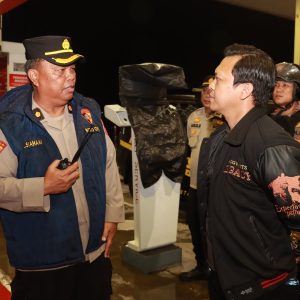 Polresta Tangerang Melaksanakan Pengamanan  Rekontruksi Bersama Puspom AL kasus penembakan di Rest Area Km 45