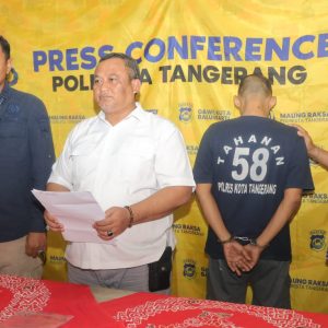 Unit Resnarkoba Polresta Tangerang Tangkap Pengedar Narkoba di Cikupa