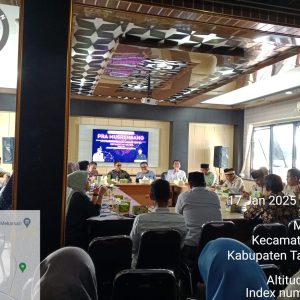 Aspirasi Ketua UPK Rajeg H. Hasan S.E dalam Pra Musrenbang Kecamatan Rajeg Diserap dengan Bijak oleh Camat Rajeg Oman Apriaman
