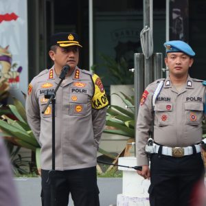 Kapolresta Tangerang Tekankan Dukungan pada Program Ketahanan Pangan dalam Apel Pagi   