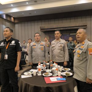 Kasi Humas Polresta Tangerang Hadiri Pelantikan Pengurus Baru PWI Banten