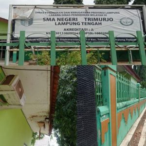 Dana BOS,SMA.N.1,Trimurjo diduga mar up,kapsek belum memberi keterangan oleh awak media