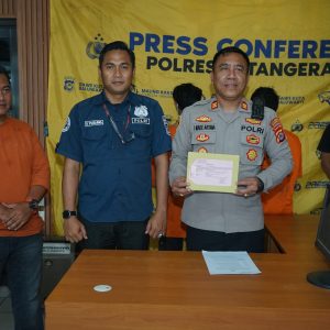 Polsek Tigaraksa Berhasil Ungkap Kasus Penyalahgunaan Narkotika Jenis Sabu