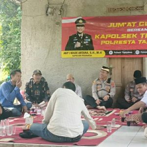 Kapolsek Tigaraksa Gelar Jumat Curhat, Dengarkan Aspirasi Masyarakat