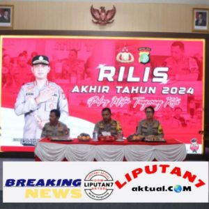 Polres Metro Tangerang Kota Gelar Rilis Akhir Tahun 2024