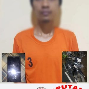 Polisi Patroli Polsek Batuceper Tangkap Pelaku Jambret Ponsel Karyawati
