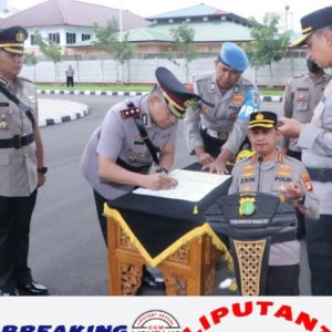 Polres Metro Tangerang Kota Gelar Sertijab dan Pisah Sambut, 7 PJU dan 2 Kapolsek