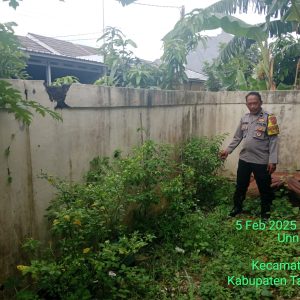 Dalam mendukung program Ketahanan Pangan Polsek Rajeg Polresta Tangerang Gelar Program Kapolda Banten Poliran dan Pendataan Pekarangan Lestari