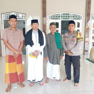 Jumling Sekaligus Silaturahmi Tokoh Agama dan Masyarakat di Masjid Jami Al-Mu’tabar Desa Gembong Darkum Polsek Balaraja   