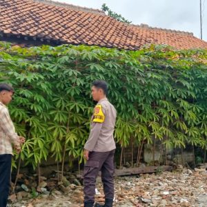 Briptu Nandar Bhabinkamtibmas Polsek Mauk Sampaikan Pesan-pesan Kamtibmas