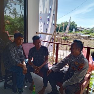 Upaya pencegahan Gangguan Kamtibmas di wilayah, Aiptu Faisal lakukan Sambang DDS di Desa Tamiang   