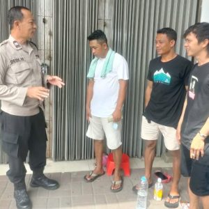 Aiptu Dedi H Bhabinkamtibmas Polsek Balaraja Giat Sambang & Poliran (Polisi Peduli Pengangguran) Serta Berikan Pesan-pesan Kamtibmas Kepada Warga Binaan Darkum Polsek Balaraja 