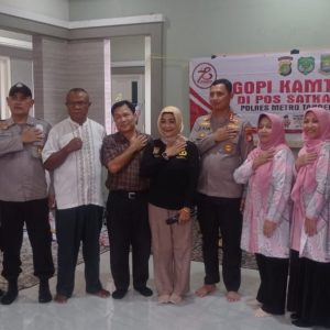 Warga Gebang Raya Periuk Tangerang, Gelar Ngopi Bareng Kamtibmas 