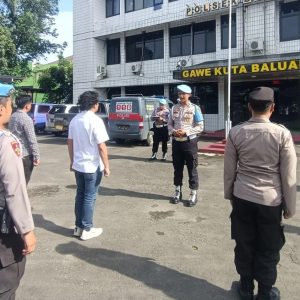 Demi Terwujudnya Disiplin Provost Bivpropam Polda Banten Lakukan Operasi Gaktibplin Kepada Anggota Polsek Balaraja Polresta Tangerang    