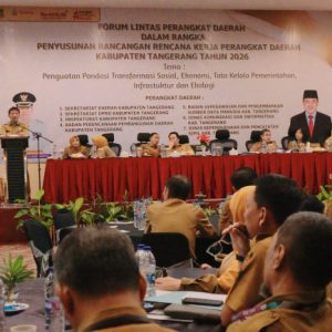Forum Lintas PD Bidang Pemerintahan Digelar, 7 OPD Paparkan Rancangan Renja 2026   