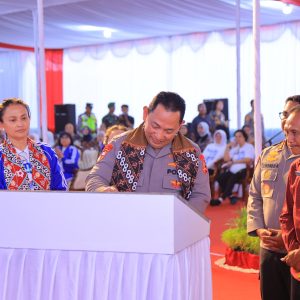 Resmikan Irigasi di Kulonprogo, Kapolri Dorong Pertumbuhan Ekonomi dan Ketahanan Pangan   