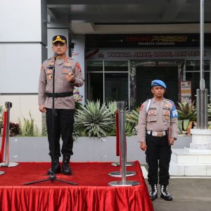 Kapolresta Tangerang Pimpin Upacara Hari Kesadaran Nasional