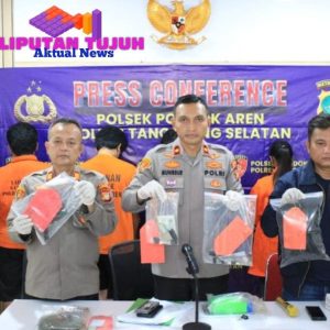 Liputan7AktualNews: Polsek Pondok Aren Tangkap 3 Pelaku Curanmor, Kunci Leter T dan 4 Motor Disita