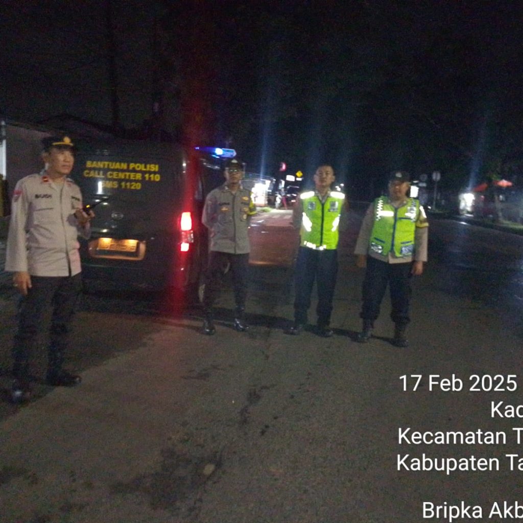 Giat Rutinitas Patroli Mobile Anggota Polsek Tigaraksa Antisipasi Kejahatan