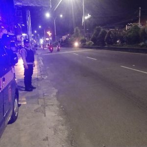 Polsek Cilegon Patroli Kewilayahan Antisipasi Balap Liar